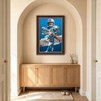 Christian McCaffrey Celebrity Sports Art Poster School Dining Room Decoration 0 Canvas Wall Art Poster Decor Gift