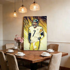 Ben Roethlisberger Celebrity Sports Art Poster School Dining Room Decoration 5 Canvas Wall Art Poster Decor Gift