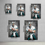 Dan Marino Celebrity Sports Art Poster School Dining Room Decoration 0 Canvas Wall Art Poster Decor Gift