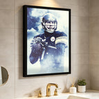 Ben Roethlisberger Art Sports Decorative Poster School Dormitory 1 Canvas Wall Art Poster Decor Gift