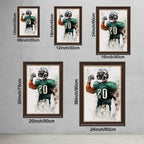 Brian Dawkins Art Poster 3 Canvas Wall Art Poster Decor Gift
