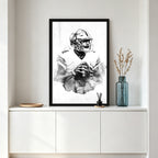 Dak Prescott Celebrity Sports Art Poster School Dining Room Decoration 9 Canvas Wall Art Poster Decor Gift