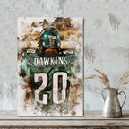 Brian Dawkins Art Poster 0 Canvas Wall Art Poster Decor Gift