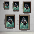 Bobby Wagner Celebrity Sports Art Poster School Dining Room Decoration 4 Canvas Wall Art Poster Decor Gift