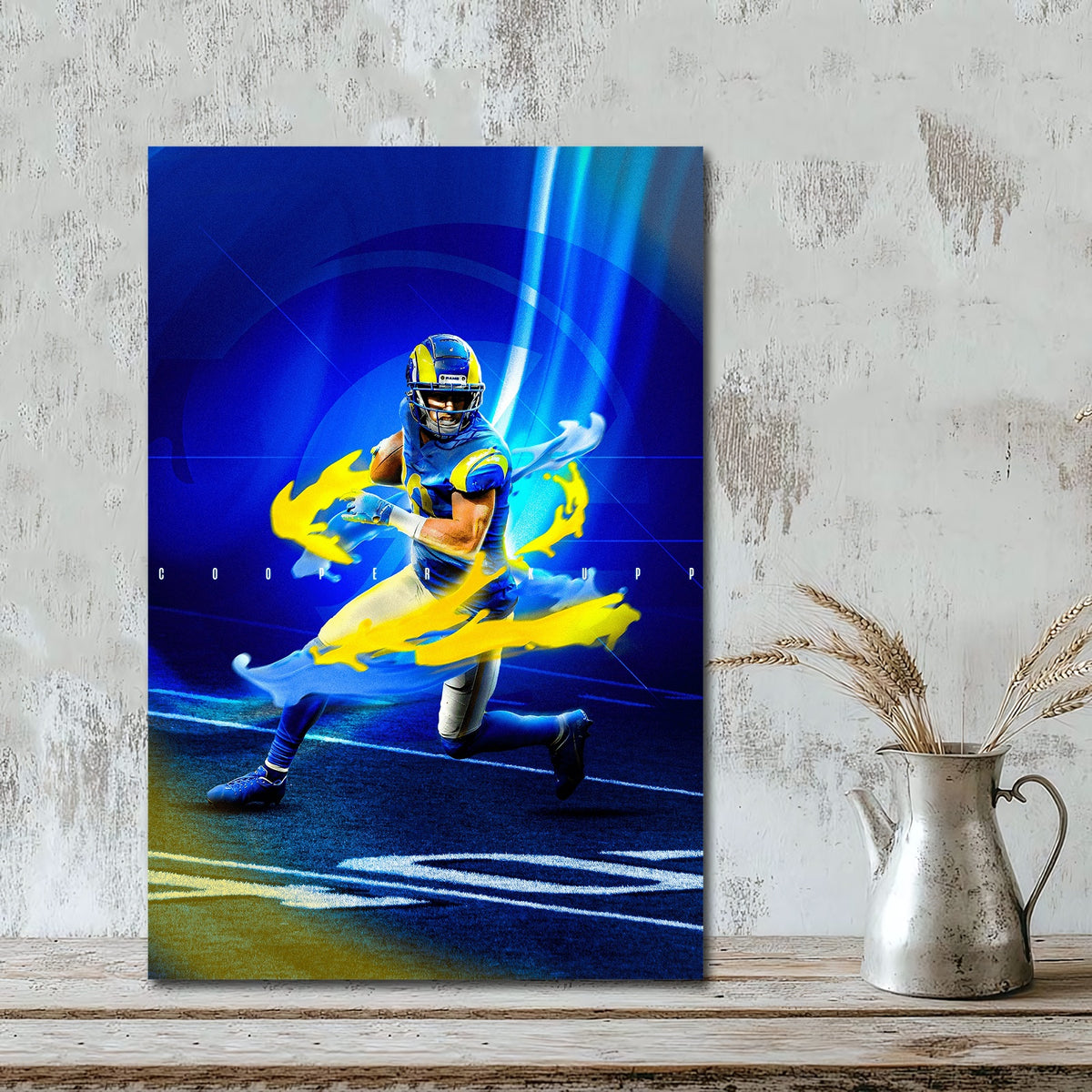 Cooper Kupp Sports Decoration Poster 3 Canvas Wall Art Poster Decor Gift