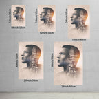 Christian McCaffrey Art Sports Decorative Poster School Dormitory 6 Canvas Wall Art Poster Decor Gift