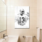 Dan Marino Art Sports Decorative Poster School Dormitory 2 Canvas Wall Art Poster Decor Gift