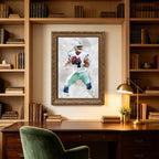 Dak Prescott Celebrity Sports Art Poster School Dining Room Decoration 4 Canvas Wall Art Poster Decor Gift