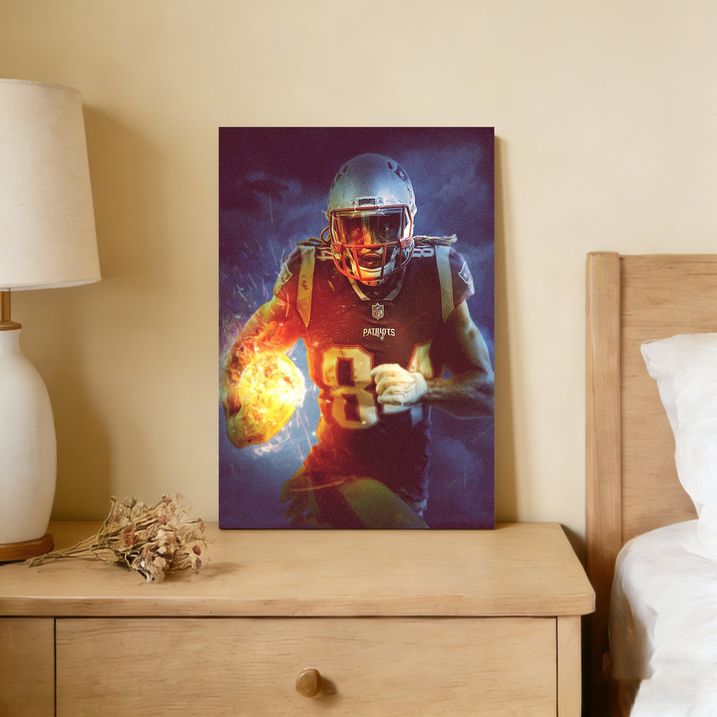 Cordarrelle Patterson Art Sports Decorative Poster School Dormitory 6 Canvas Wall Art Poster Decor Gift