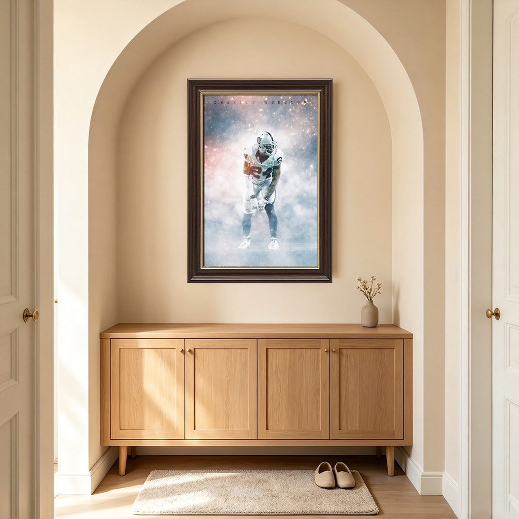 Charles Woodson Celebrity Sports Art Poster School Dining Room Decoration 3 Canvas Wall Art Poster Decor Gift