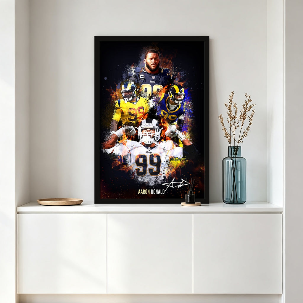Bobby Wagner Celebrity Sports Art Poster School Dining Room Decoration 2 Canvas Wall Art Poster Decor Gift