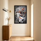 Chad Johnson Celebrity Sports Art Poster School Dining Room Decoration 4 Canvas Wall Art Poster Decor Gift
