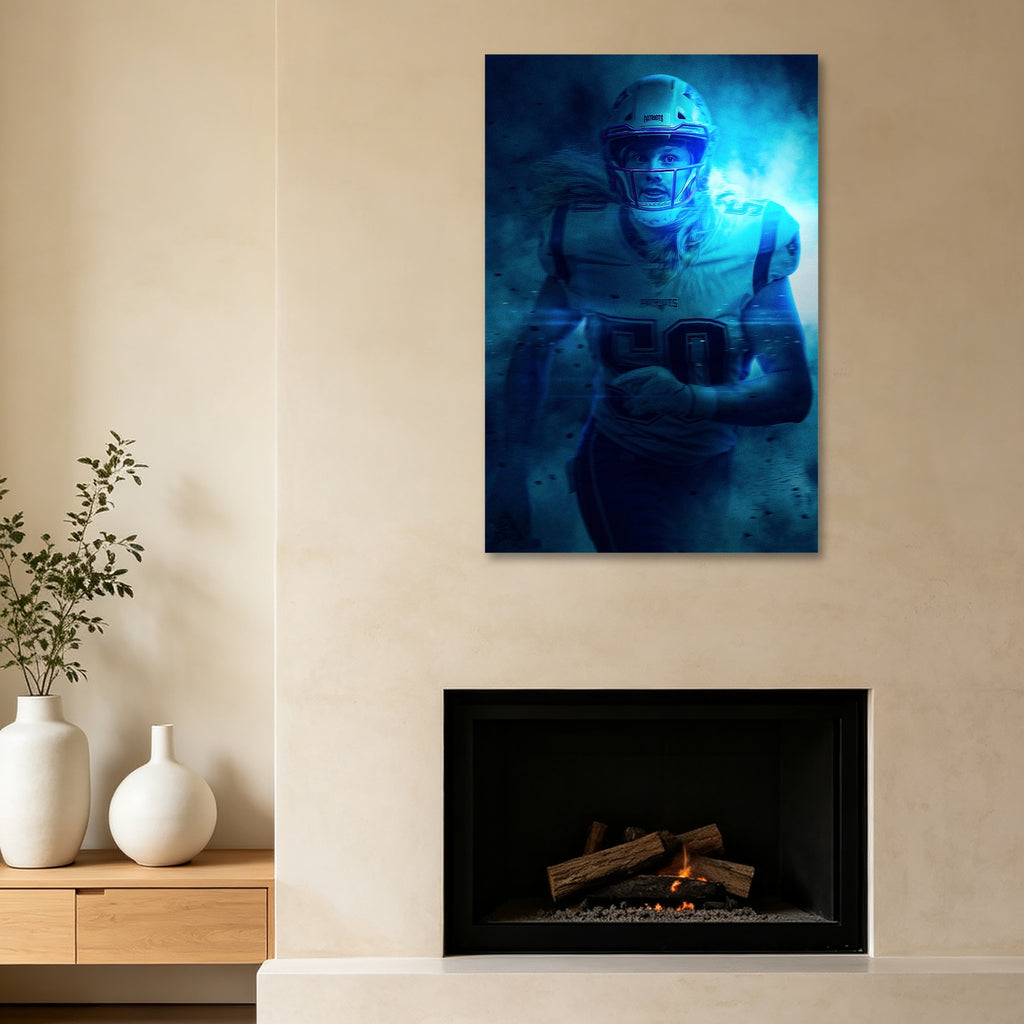 Chase Winovich Art Sports Decorative Poster School Dormitory 9 Canvas Wall Art Poster Decor Gift
