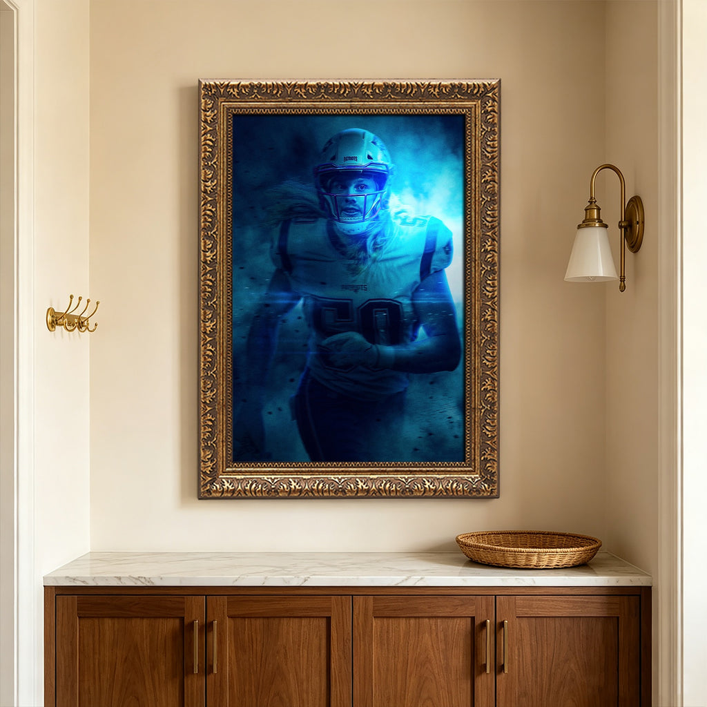 Chase Winovich Art Sports Decorative Poster School Dormitory 9 Canvas Wall Art Poster Decor Gift