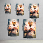 Dak Prescott Celebrity Sports Art Poster School Dining Room Decoration 8 Canvas Wall Art Poster Decor Gift