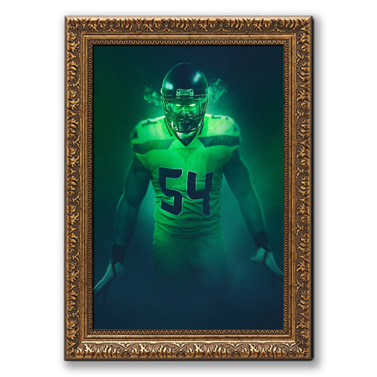 Bobby Wagner Art Sports Decorative Poster School Dormitory 6 Canvas Wall Art Poster Decor Gift