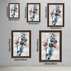 Cooper Kupp Celebrity Sports Art Poster School Dining Room Decoration 7 Canvas Wall Art Poster Decor Gift