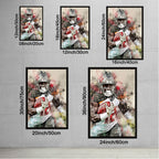 Chris Godwin Art Sports Decorative Poster School Dormitory 8 Canvas Wall Art Poster Decor Gift