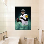 Ben Roethlisberger Celebrity Sports Art Poster School Dining Room Decoration 9 Canvas Wall Art Poster Decor Gift