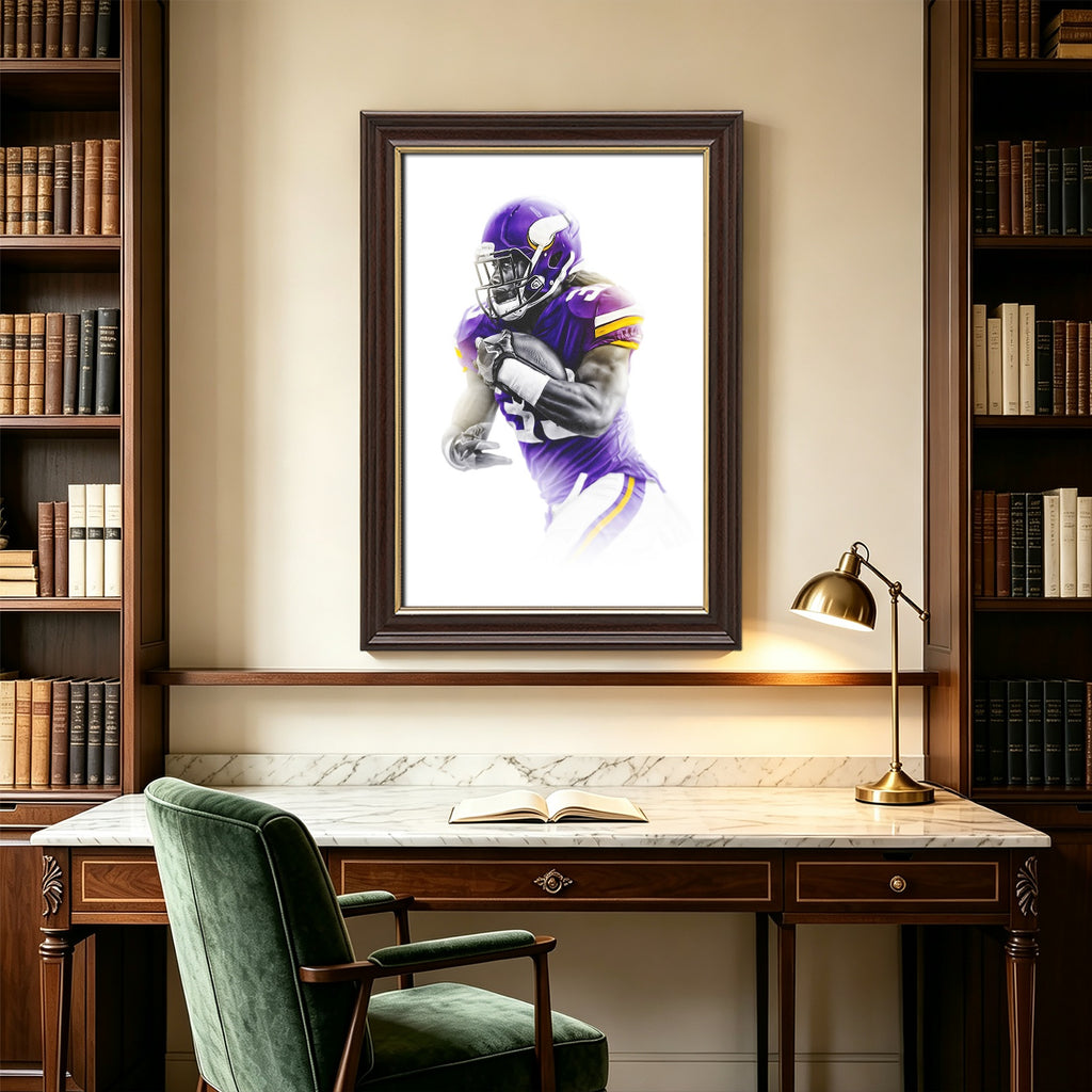 Dalvin Cook Art Sports Decorative Poster School Dormitory 9 Canvas Wall Art Poster Decor Gift