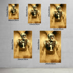 Cam Newton Art Sports Decorative Poster School Dormitory 9 Canvas Wall Art Poster Decor Gift