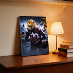 Brandon Aiyuk Art Sports Decorative Poster School Dormitory 1 Canvas Wall Art Poster Decor Gift