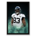 Calais Campbell Celebrity Sports Art Poster School Dining Room Decoration 7 Canvas Wall Art Poster Decor Gift