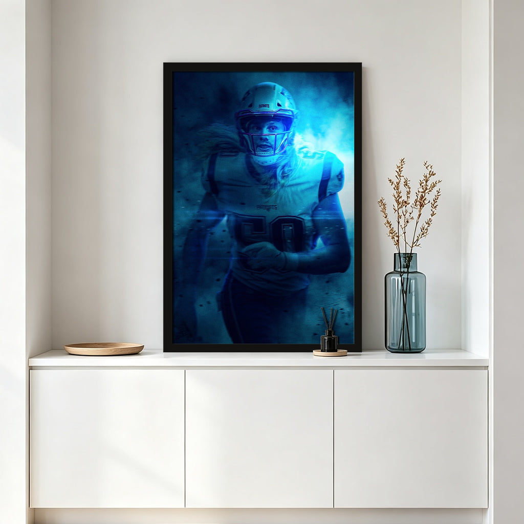 Chase Winovich Art Sports Decorative Poster School Dormitory 9 Canvas Wall Art Poster Decor Gift