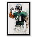 Brian Dawkins Art Poster 3 Canvas Wall Art Poster Decor Gift
