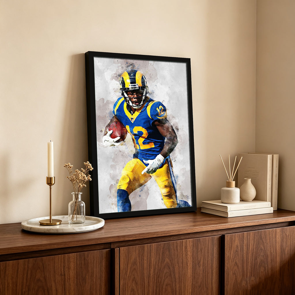 Brandin Cooks Celebrity Sports Art Poster School Dining Room Decoration 6 Canvas Wall Art Poster Decor Gift