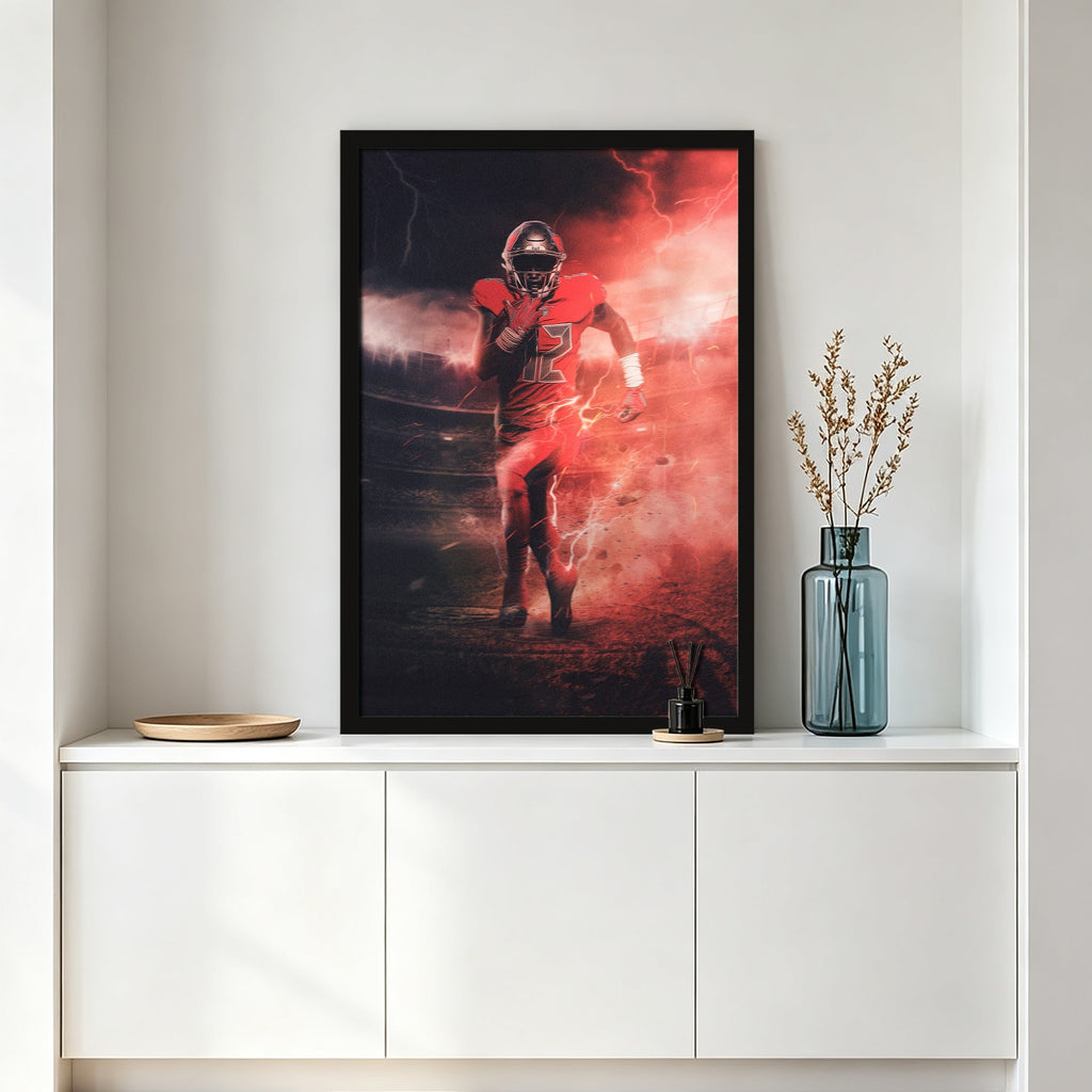 Chris Godwin Art Sports Decorative Poster School Dormitory 2 Canvas Wall Art Poster Decor Gift