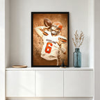 Baker Mayfield Sports Celebrity Art Deco Poster 11 Canvas Wall Art Poster Decor Gift