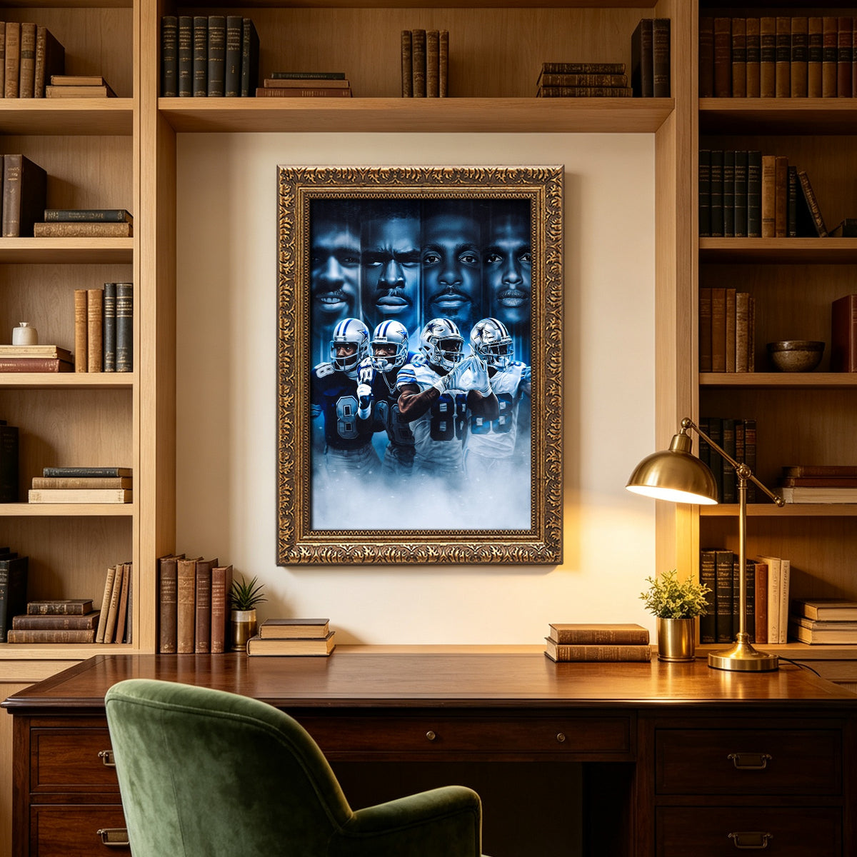 CeeDee Lamb Art Sports Decorative Poster School Dormitory 6 Canvas Wall Art Poster Decor Gift