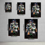 Bobby Wagner Celebrity Sports Art Poster School Dining Room Decoration 9 Canvas Wall Art Poster Decor Gift