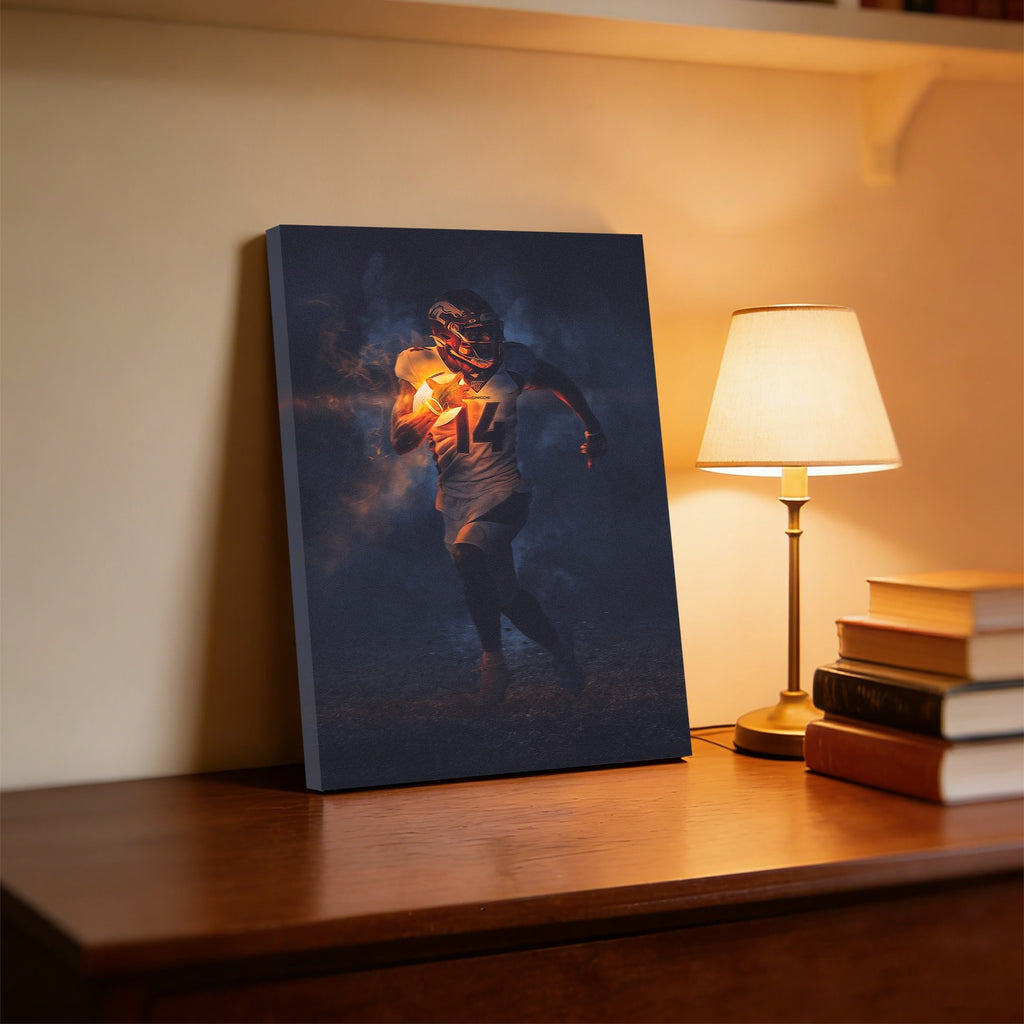 Courtland Sutton Art Sports Decorative Poster School Dormitory 2 Canvas Wall Art Poster Decor Gift