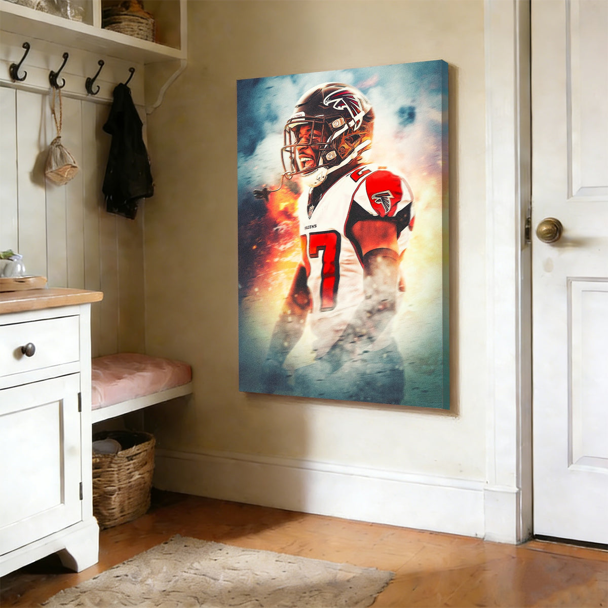 Damontae Kazee Art Sports Decorative Poster School Dormitory 5 Canvas Wall Art Poster Decor Gift
