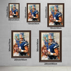 Dak Prescott Celebrity Sports Art Poster School Dining Room Decoration 2 Canvas Wall Art Poster Decor Gift