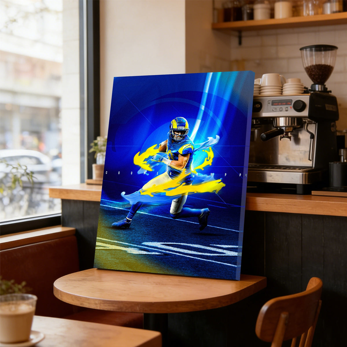 Cooper Kupp Sports Decoration Poster 3 Canvas Wall Art Poster Decor Gift
