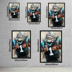 Cam Newton Celebrity Sports Art Poster School Dining Room Decoration 2 Canvas Wall Art Poster Decor Gift
