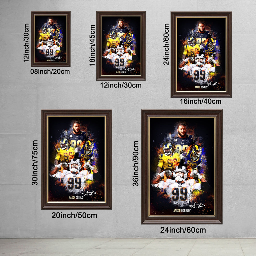Bobby Wagner Celebrity Sports Art Poster School Dining Room Decoration 2 Canvas Wall Art Poster Decor Gift