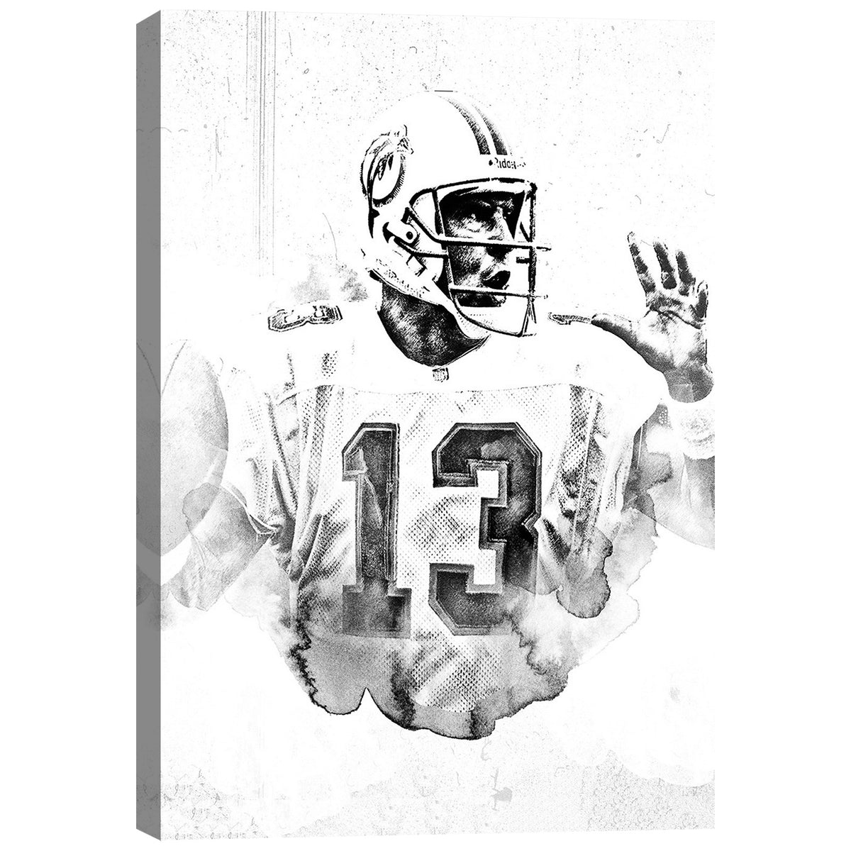 Dan Marino Art Sports Decorative Poster School Dormitory 2 Canvas Wall Art Poster Decor Gift