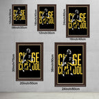 Chase Claypool Sports Celebrity Art Deco Poster 2 Canvas Wall Art Poster Decor Gift