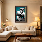 Carson Wentz Celebrity Sports Art Poster School Dining Room Decoration 1 Canvas Wall Art Poster Decor Gift