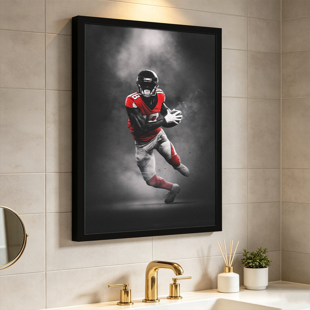 Calvin Ridley Art Sports Decorative Poster School Dormitory 6 Canvas Wall Art Poster Decor Gift