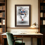 Bruce Smith Celebrity Sports Art Poster School Dining Room Decoration 0 Canvas Wall Art Poster Decor Gift