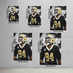 Cameron Jordan Celebrity Sports Art Poster School Dining Room Decoration 1 Canvas Wall Art Poster Decor Gift