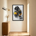Ben Roethlisberger Art Sports Decorative Poster School Dormitory 4 Canvas Wall Art Poster Decor Gift