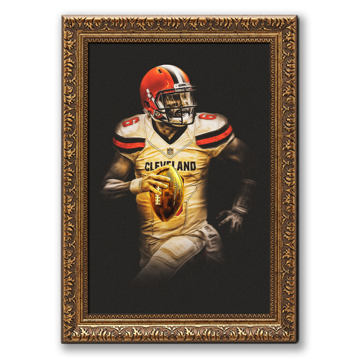 Baker Mayfield Art Sports Decorative Poster School Dormitory 1 Canvas Wall Art Poster Decor Gift