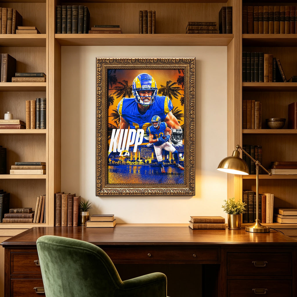Cooper Kupp Sports Decoration Poster 2 Canvas Wall Art Poster Decor Gift