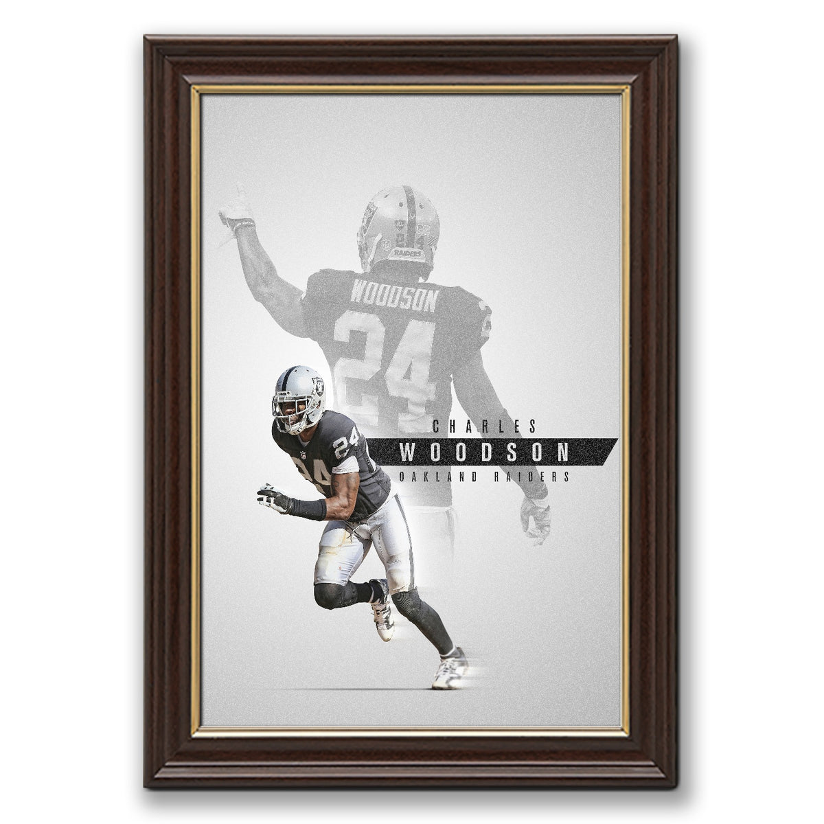 Charles Woodson Celebrity Sports Art Poster School Dining Room Decoration 6 Canvas Wall Art Poster Decor Gift